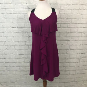 Annalee + Hope Sleeveless Ruffle Racerback Dress S